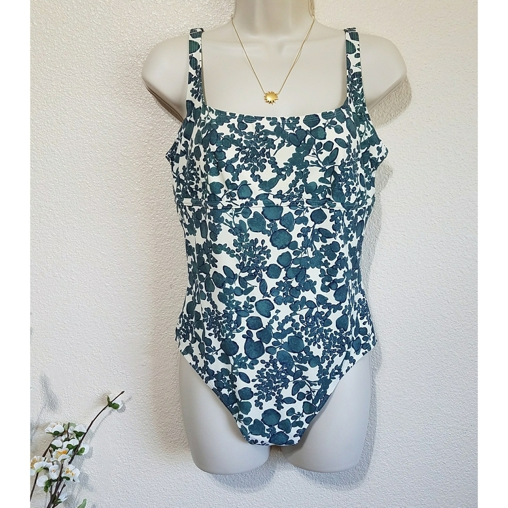 Tory Burch Floral One Piece Swimsuit